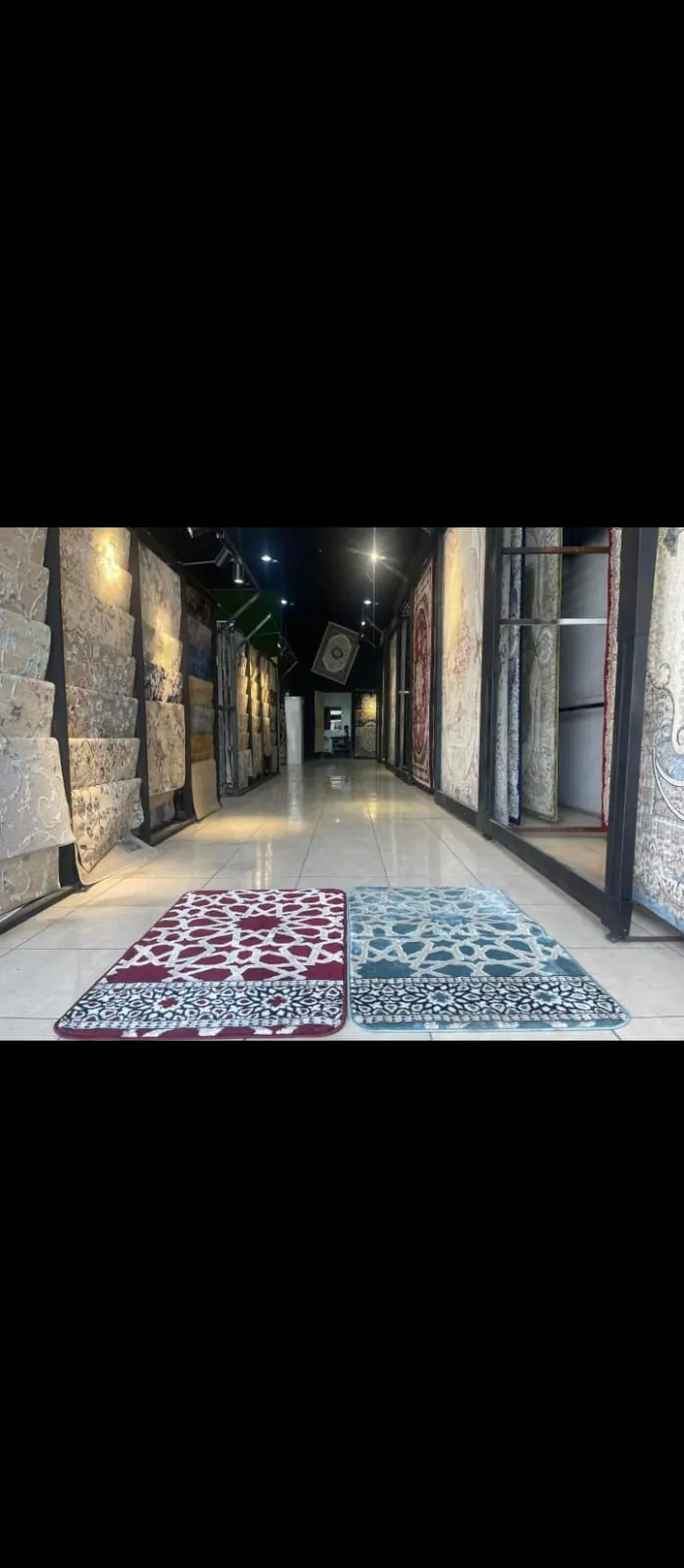 سجاد مساجد أخضر تركي